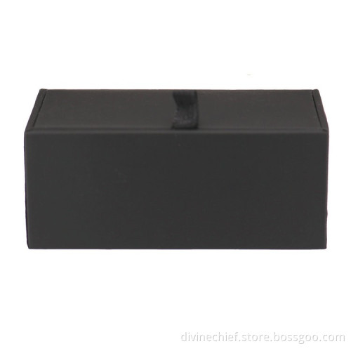 OEM & ODM Service Custom Made Leather Gift Packaging Box For Cufflinks